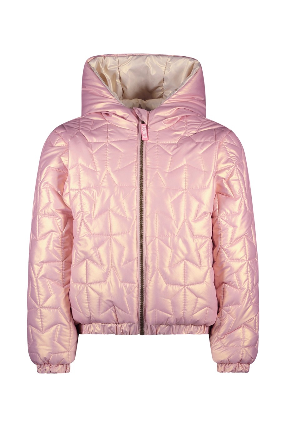 B.Nosy winter winterjas meisjes - paars - Jessie - reversible