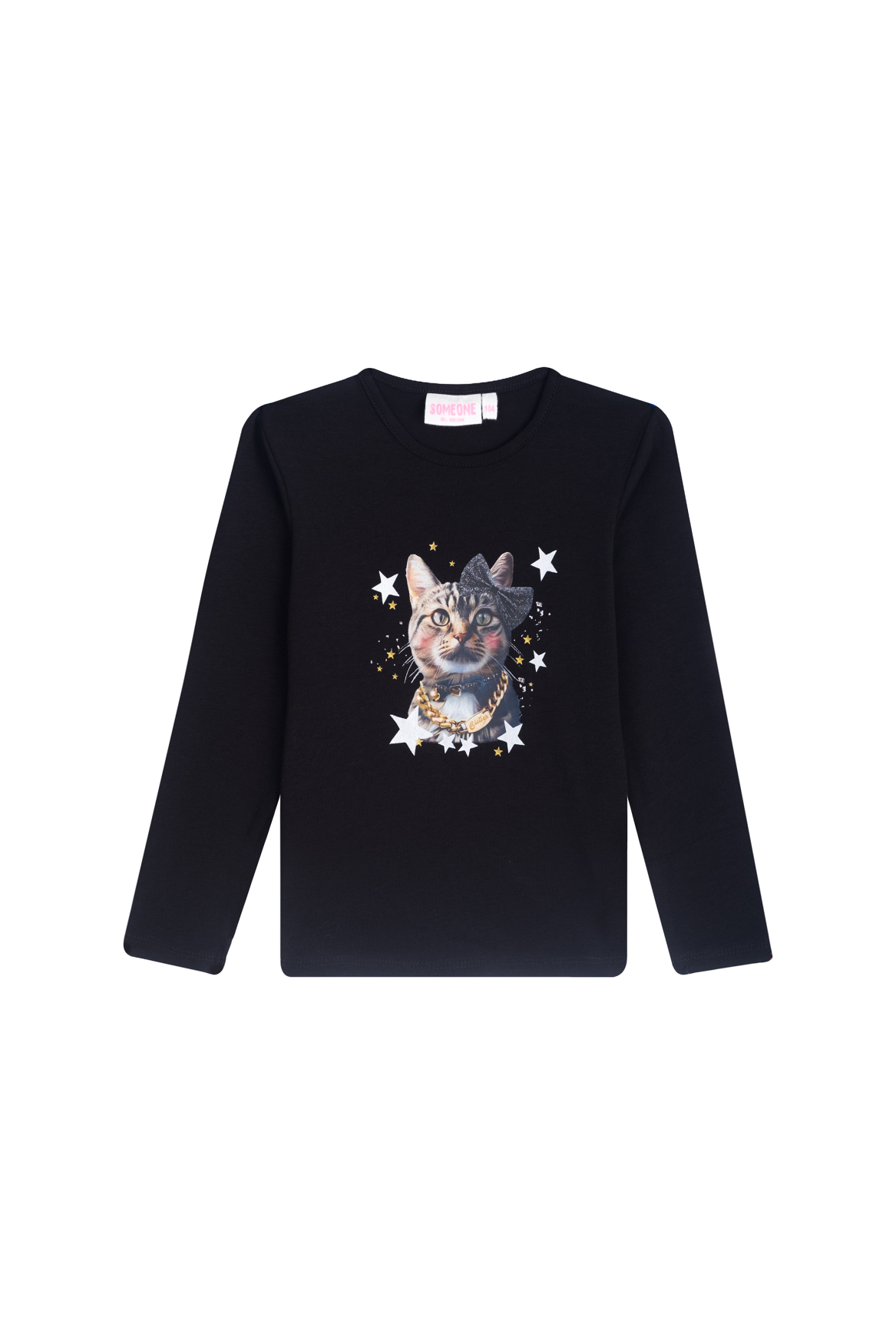 Someone winter t-shirt meisjes - zwart - longsleeve - Willa