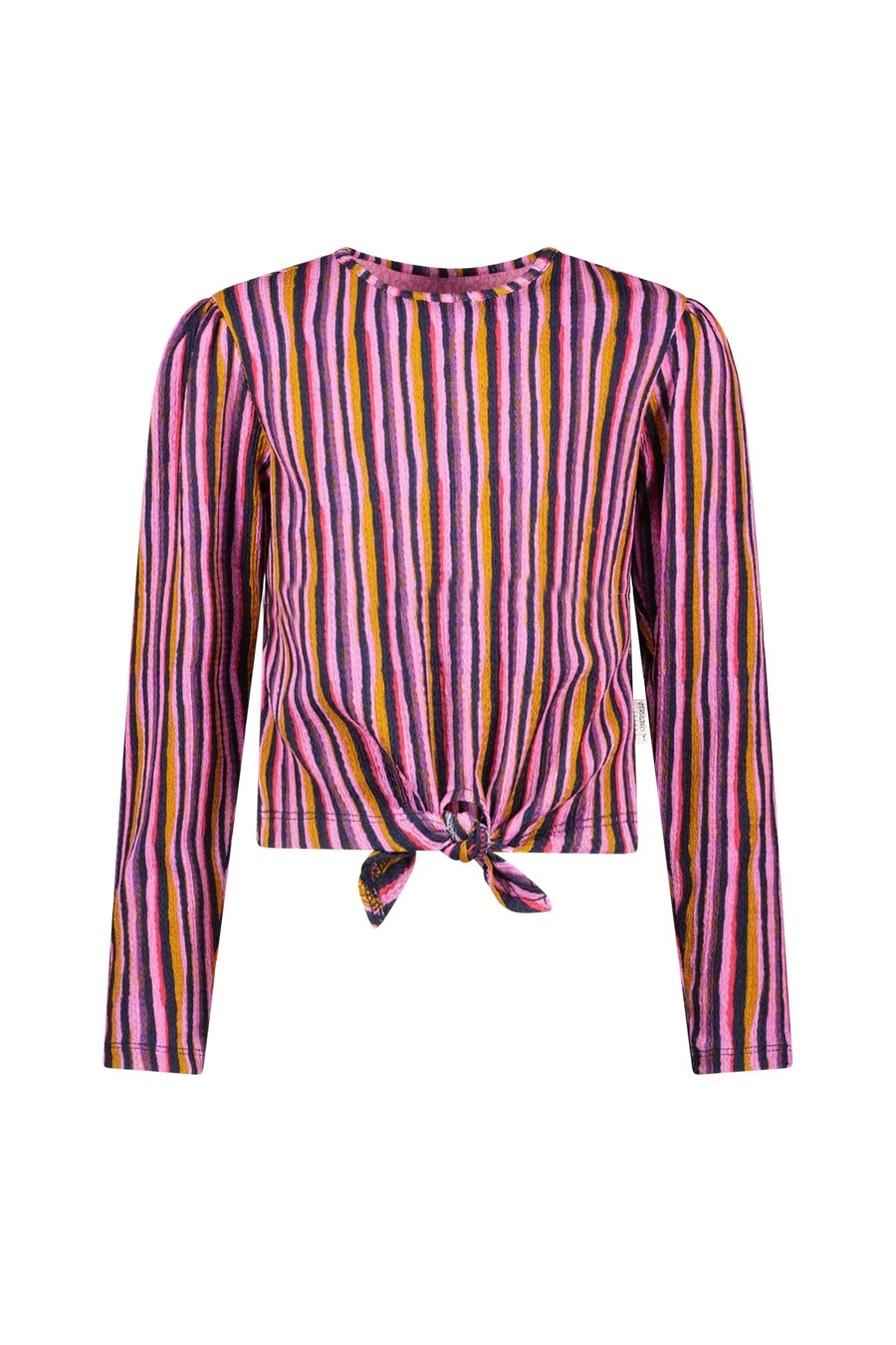 B.Nosy winter top meisjes - multi - Tori - met knoop