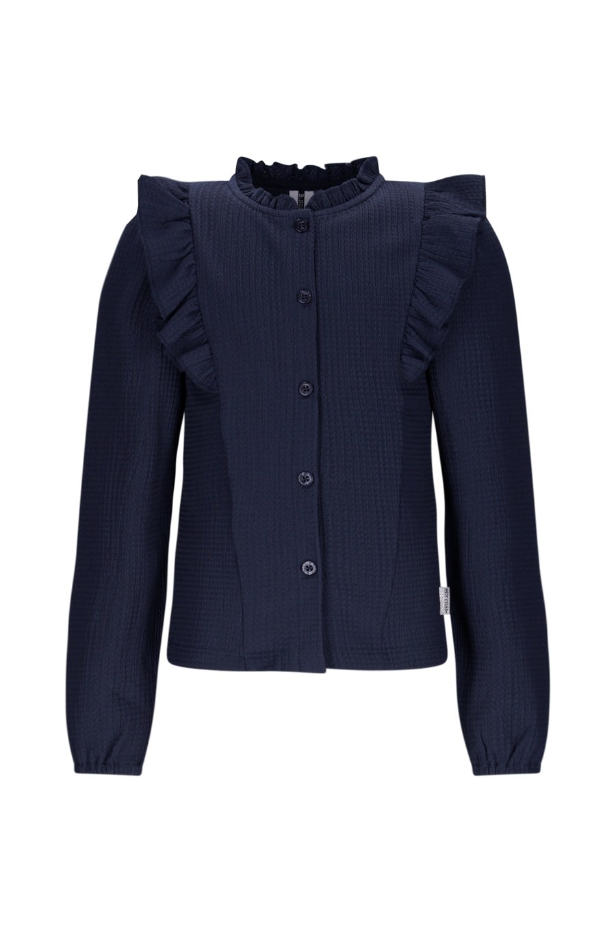B.Nosy winter blouse meisjes - navy blauw - Beau