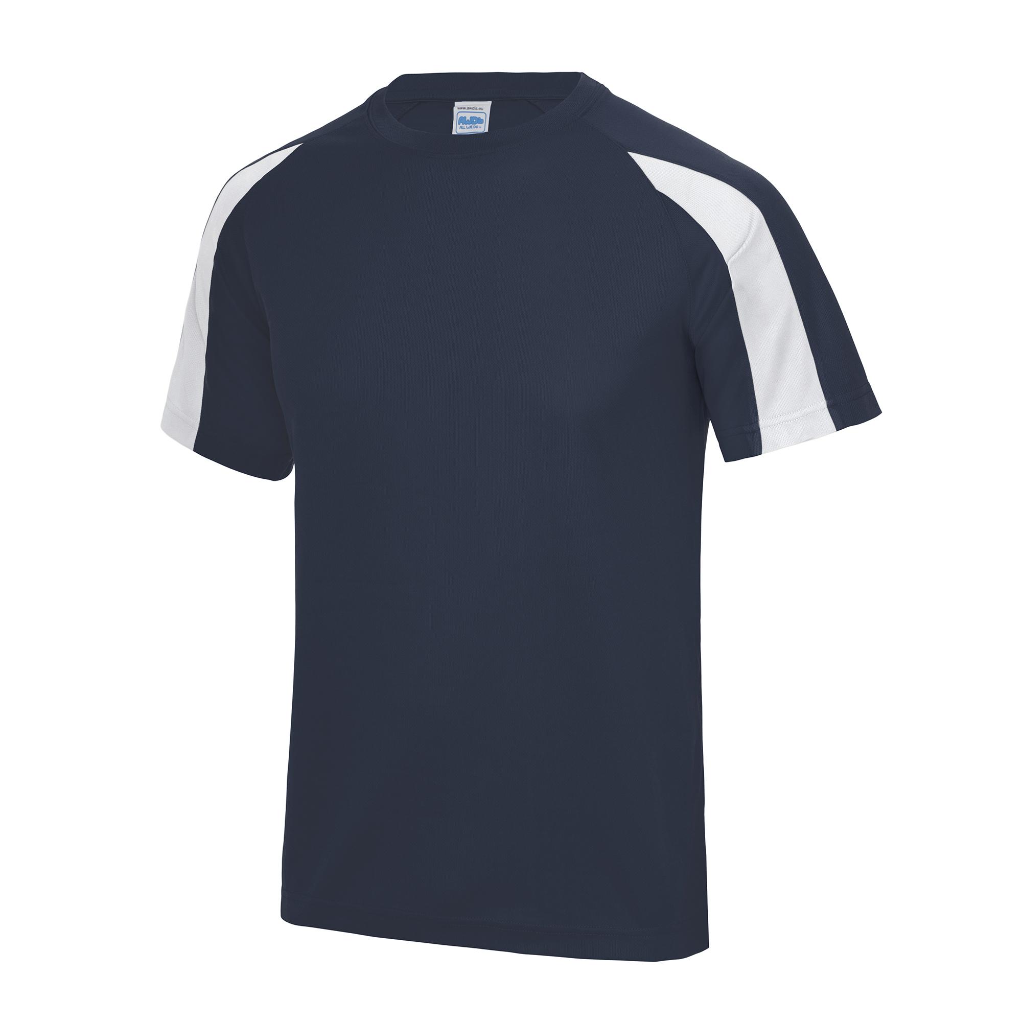 Awdis Just Cool Kids Unisex Contrast Plain Sports T-Shirt Dec-13
