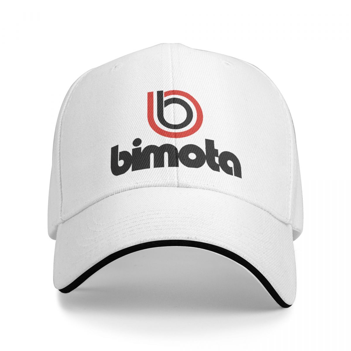 91140109MA0LUDA177 Bimota Logo Baeball Cap Zomer Unisex 2023 Caual Sandwich Baeball Cap Caual Gepersonaliseerde Hoed One Size