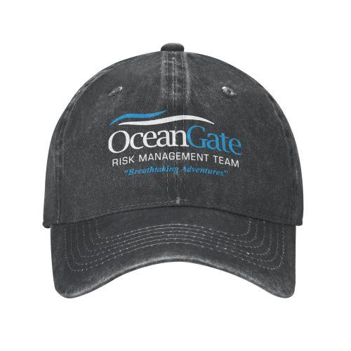 91440605MAC3NXC54W Zomer OceanGate Risicomanagement Baseball Cap Unisex Adembenemende avonturen Dagelijkse hardloopgolfpetten Hoed One Size