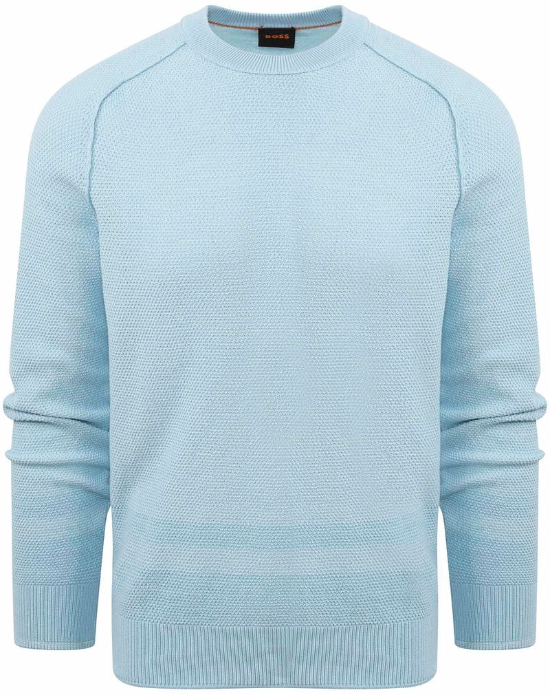 Boss Pullover Apok Lichtblauw