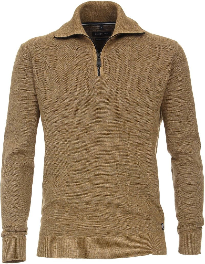 Casa Moda Zip Trui Geel