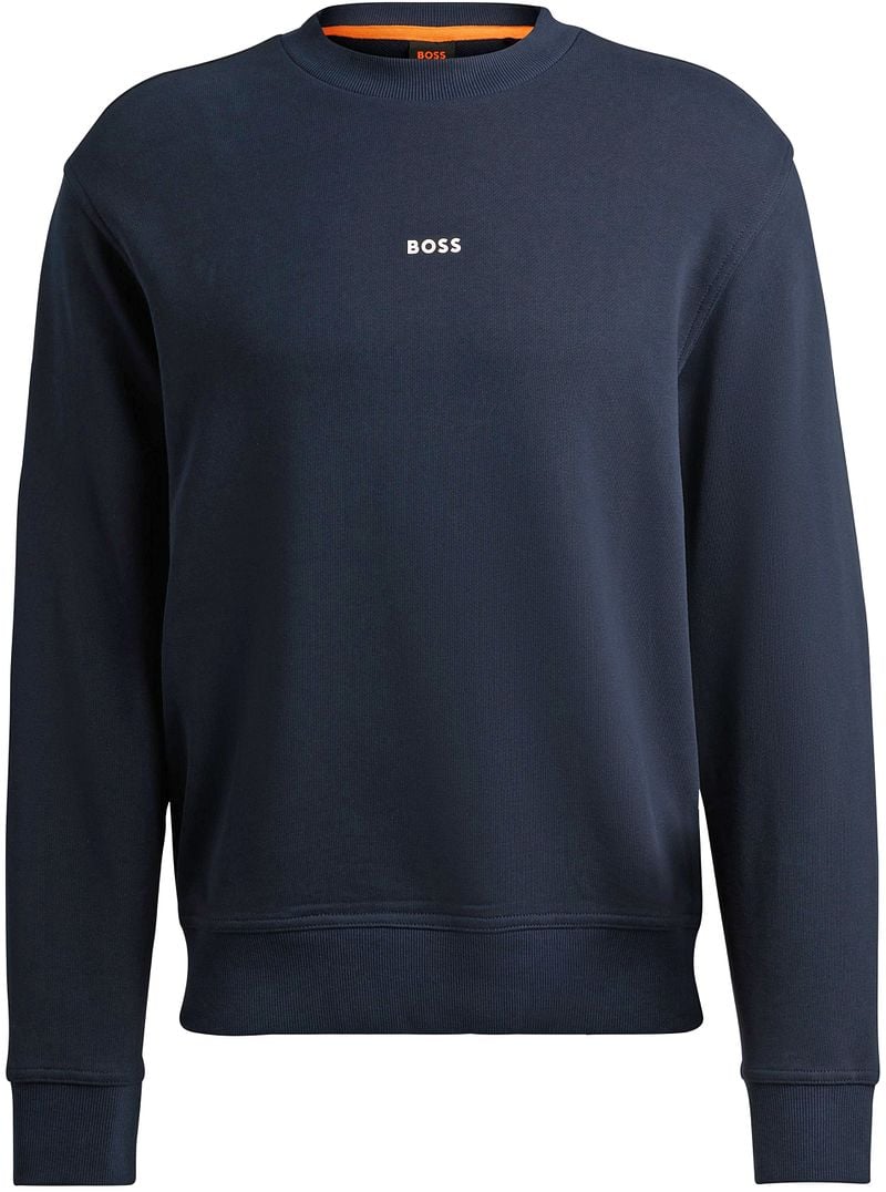 Boss Pullover WeSmallcrew Navy