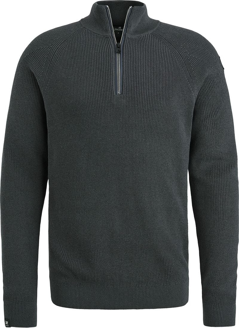 Vanguard Trui Half Zip Antraciet