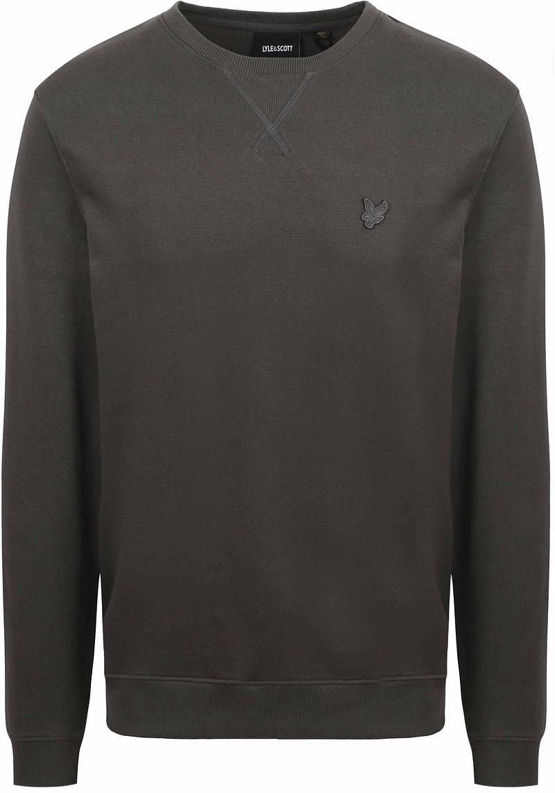 Lyle and Scott Lyle & Scott Sweater Antraciet