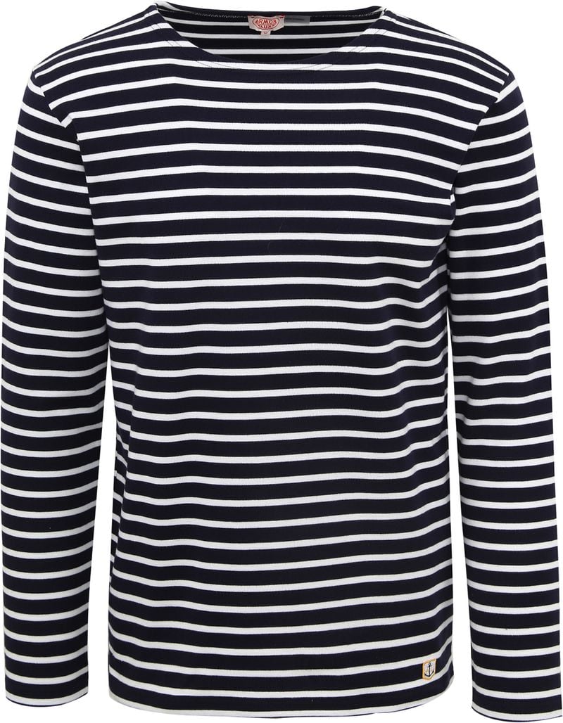 Armor-lux Houat Navy Trui Strepen