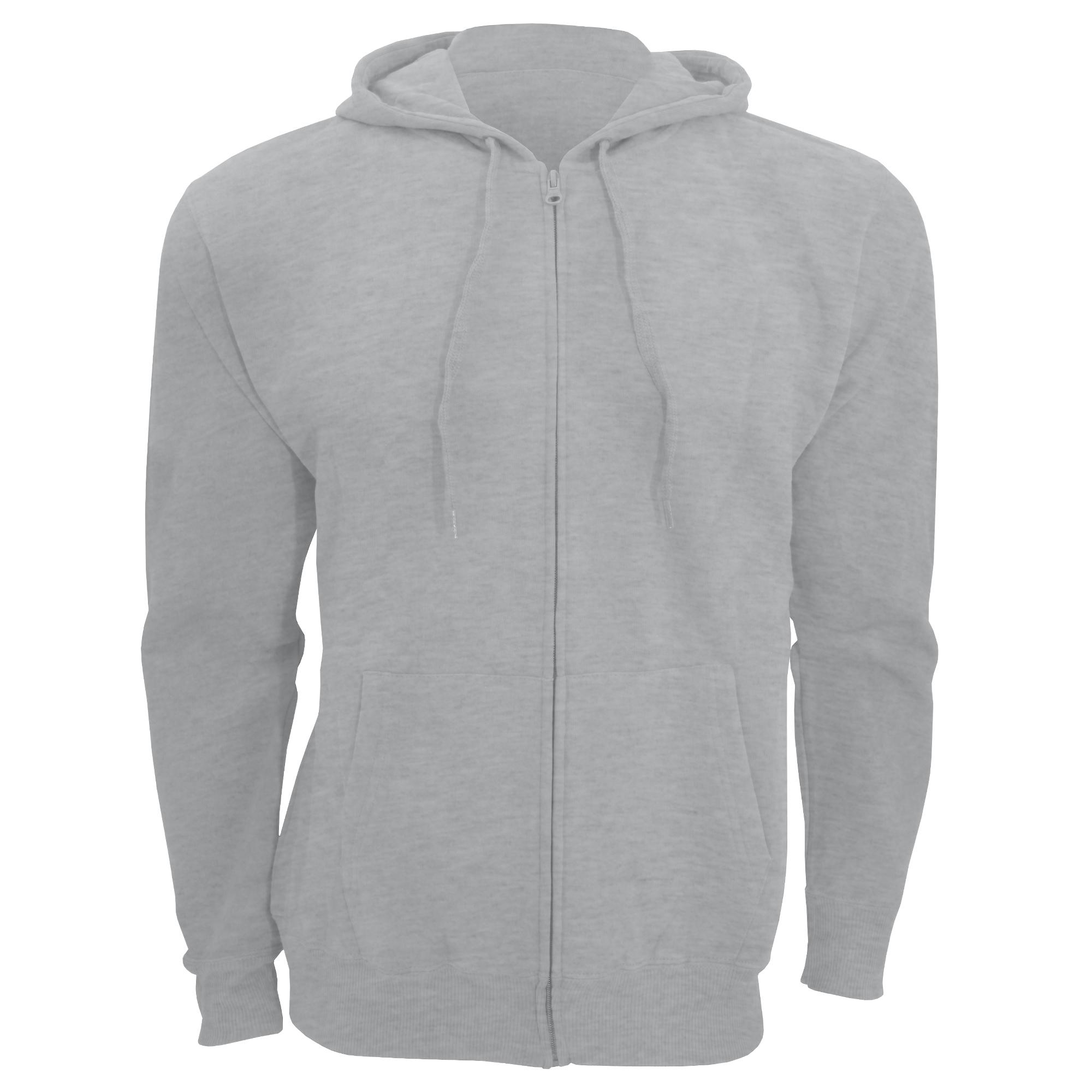 SOLS Heren zeven sweatshirt met capuchon en capuchon met volledige ritssluiting S