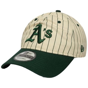 New-Era Pet  OAKLAND ATHLETICS MLB PINSTRIPE DARK GREEN 9TWENTY