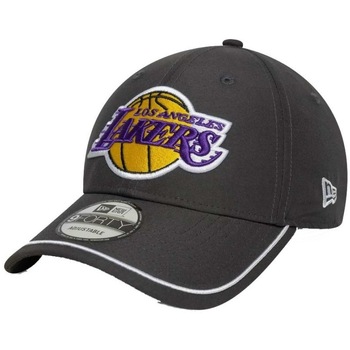 New-Era Pet  LA LAKERS NBA PIPING DARK GREY 9FORTY