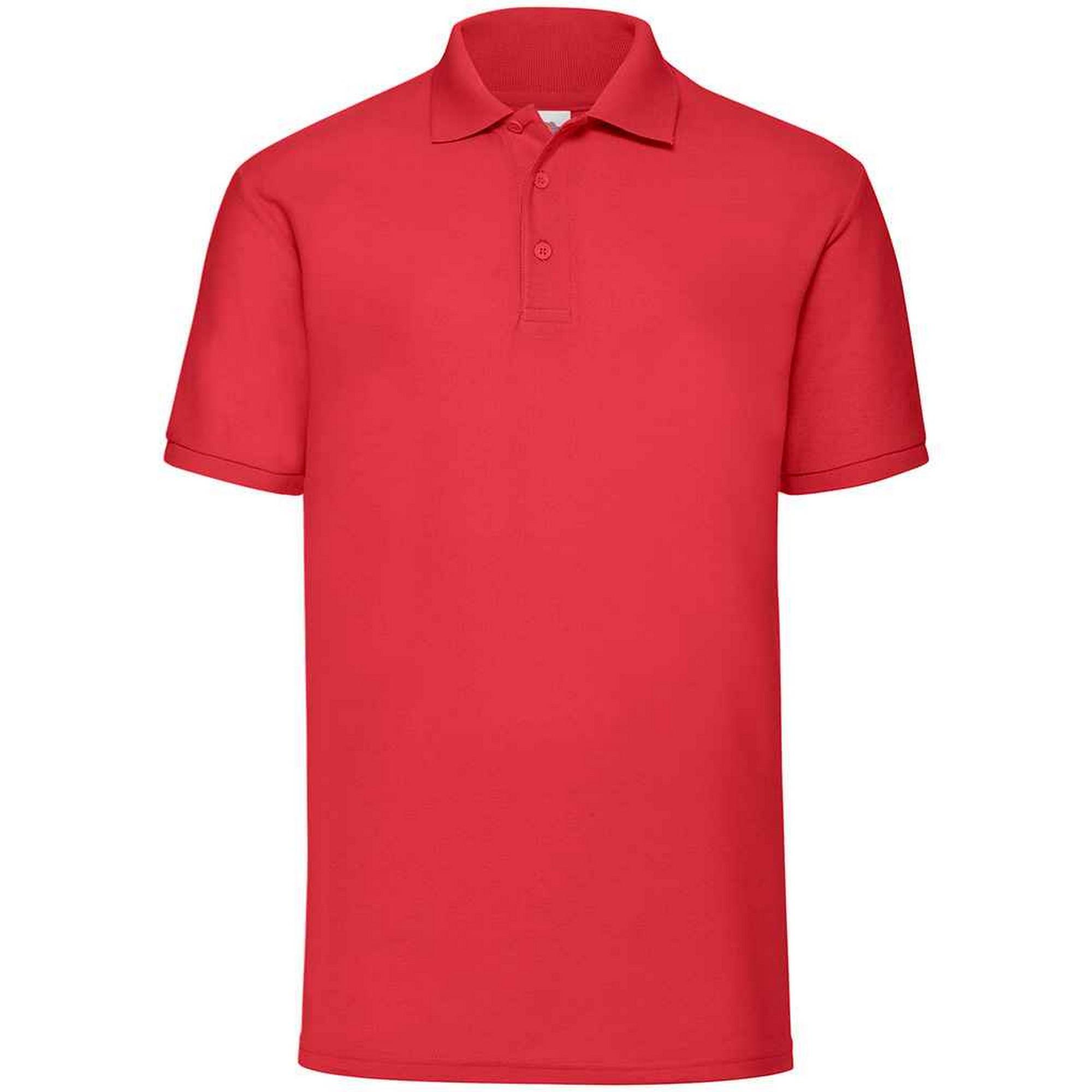 Fruit Of The Loom Mens Pique Polo Shirt XL