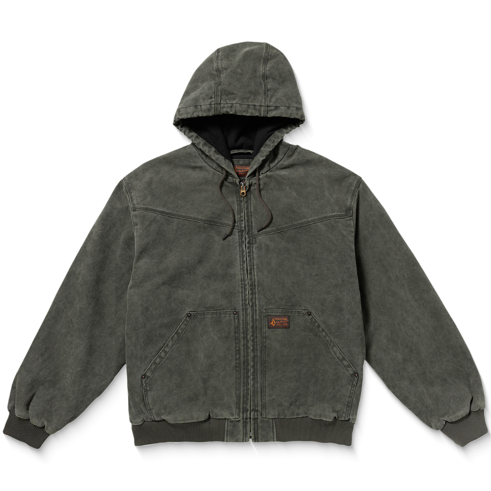 Volcom Hamilstorm Jacket Rinsed Black