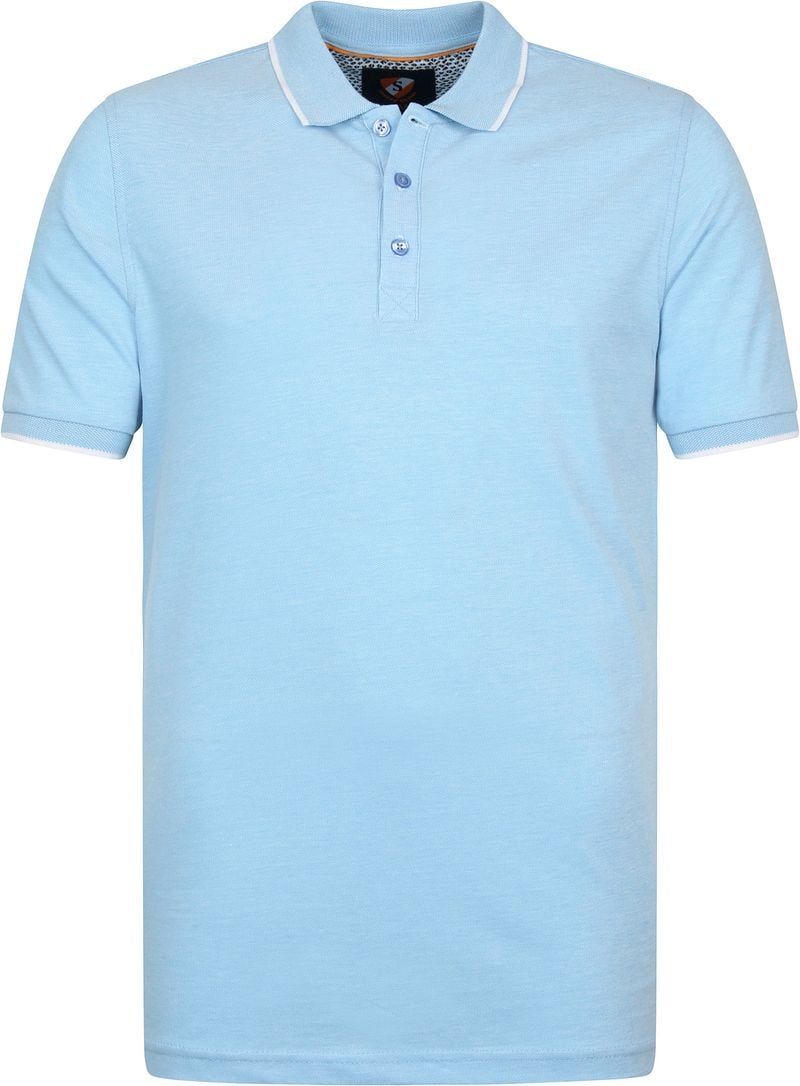Suitable Oxford Polo Lichtblauw