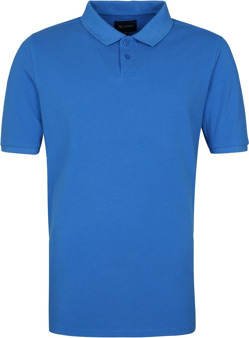 Suitable Respect Polo Pete Blauw