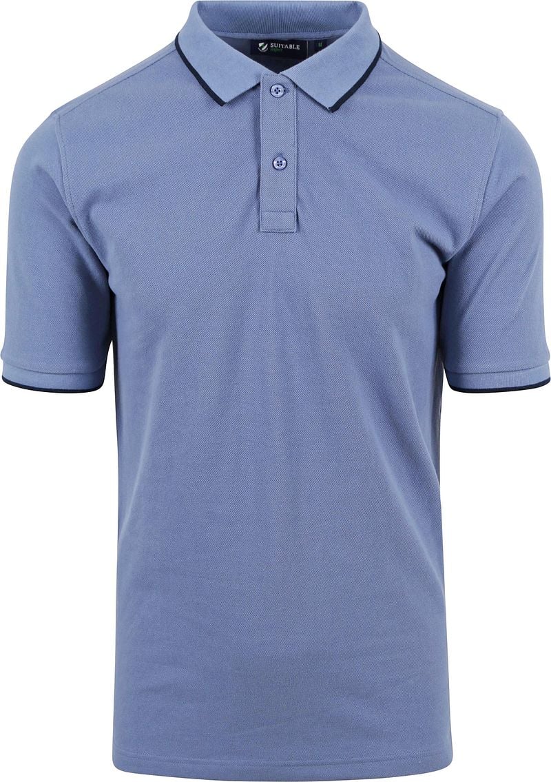 Suitable Respect Polo Tip Ferry Blauw