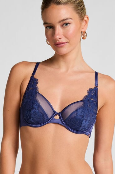 Hunkemöller Niet-voorgevormde beugel bh Grace Blauw