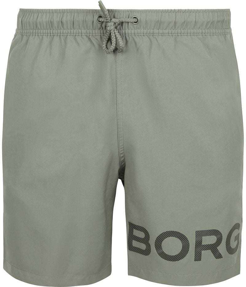 Bjorn Borg Zwembroek Logo Agave Groen