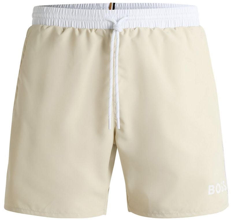 Boss Zwembroek Starfish Beige
