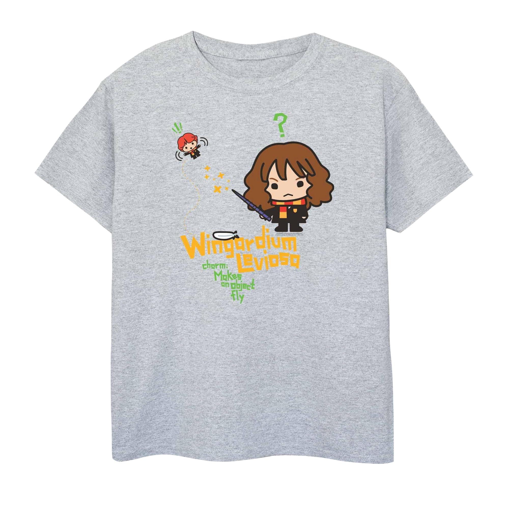 Harry Potter meisjes Wingardium Leviosa Hermelien T-shirt 3-4 Years
