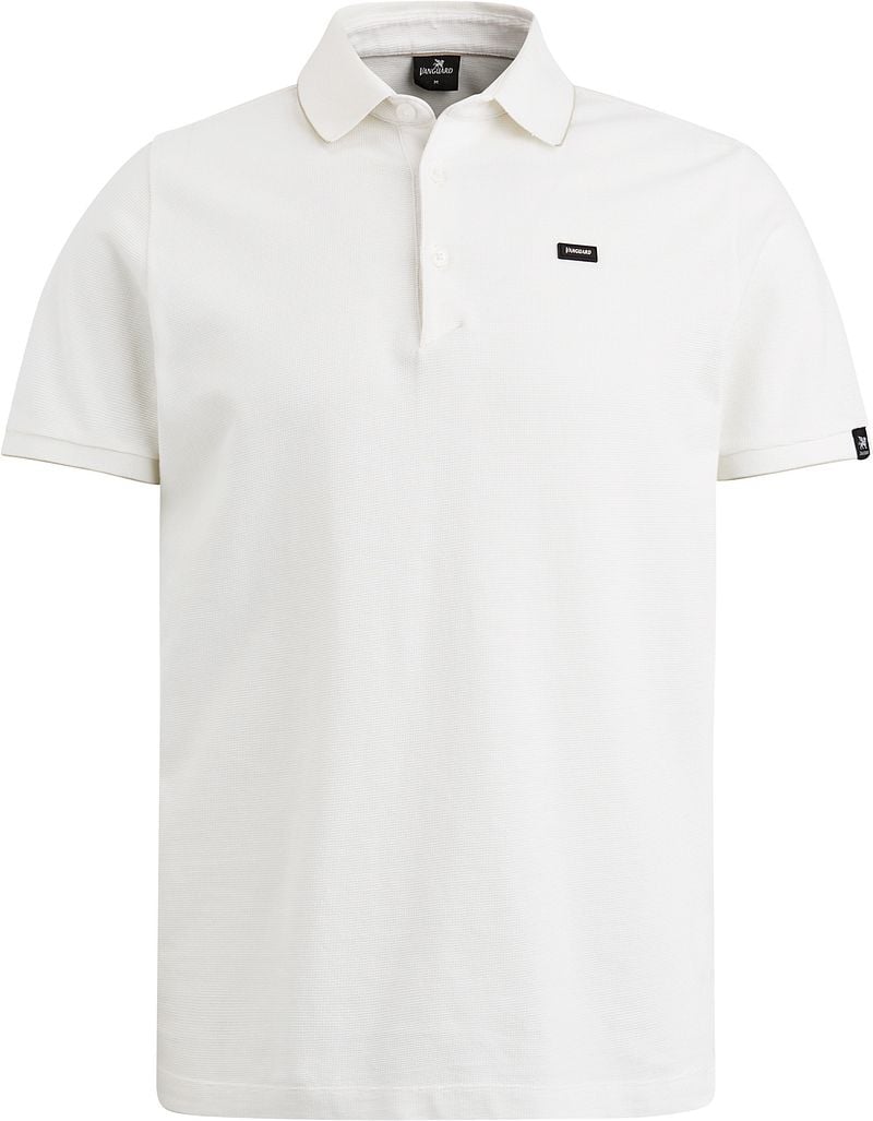 Vanguard Knitted Poloshirt Ecru