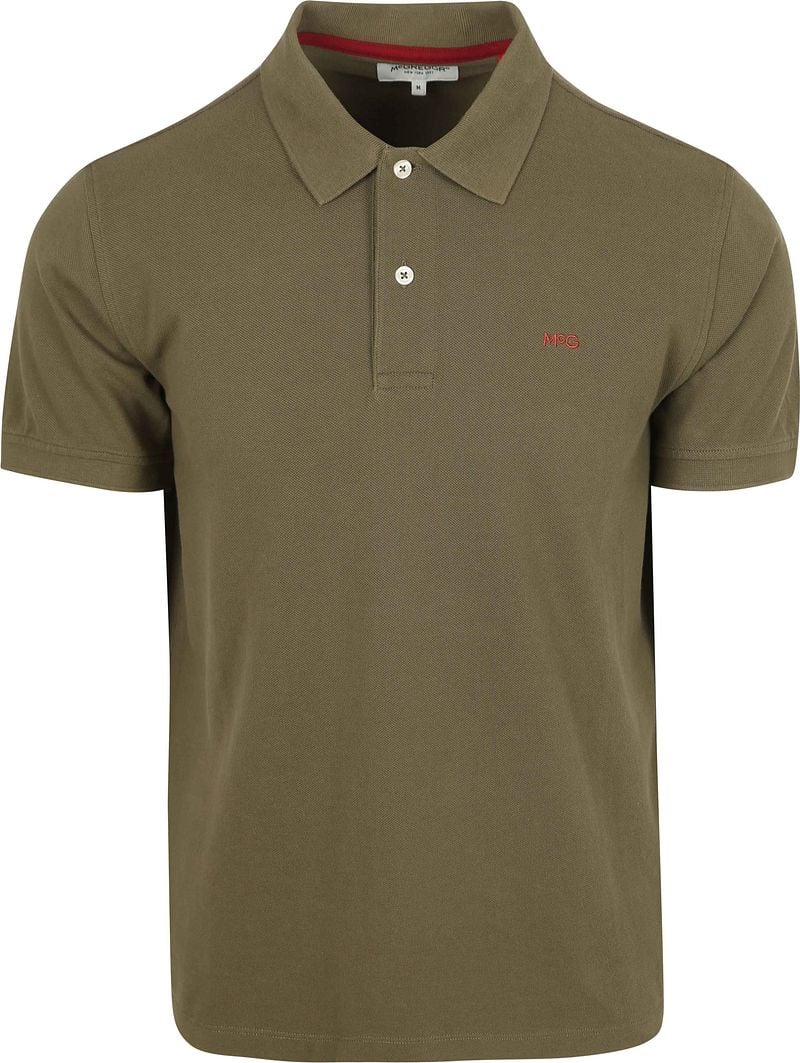McGregor Piqué Polo Olijfgroen