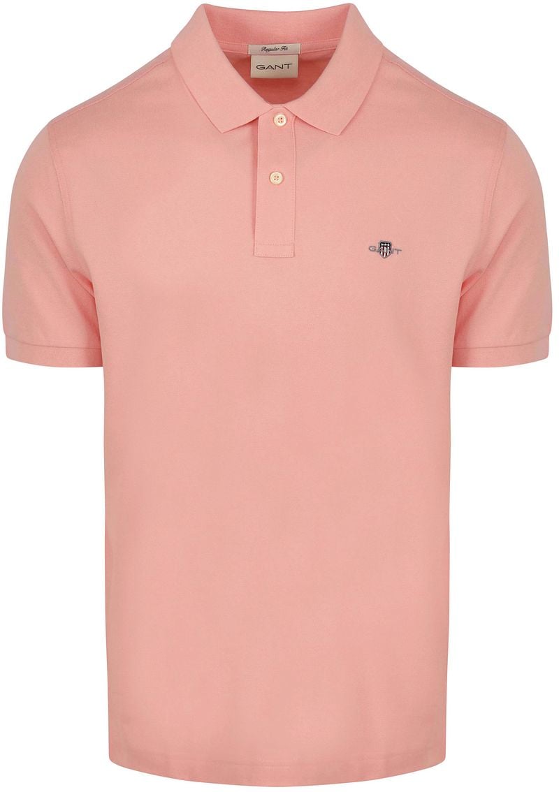 Gant Shield Piqué Poloshirt Roze