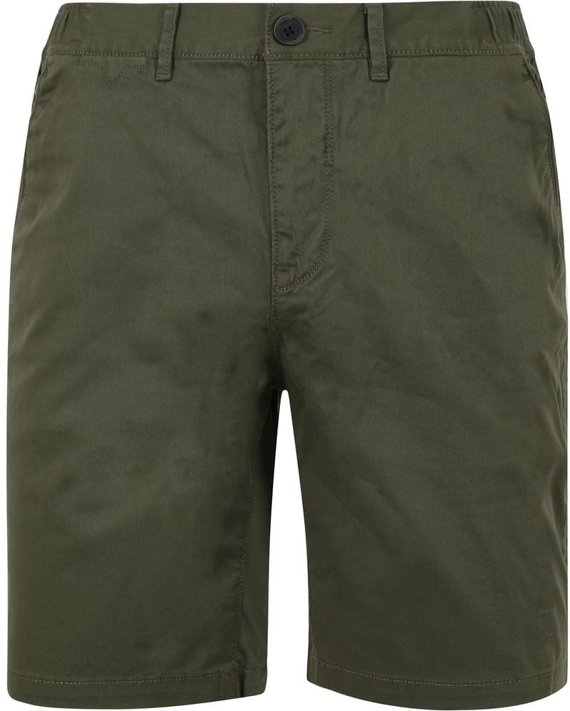 Vanguard V65 Short Fine Twill Donkergroen