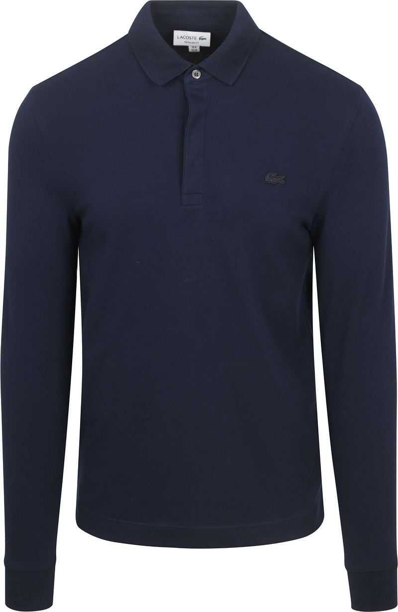 Lacoste Longsleeve Poloshirt Piqué Navy