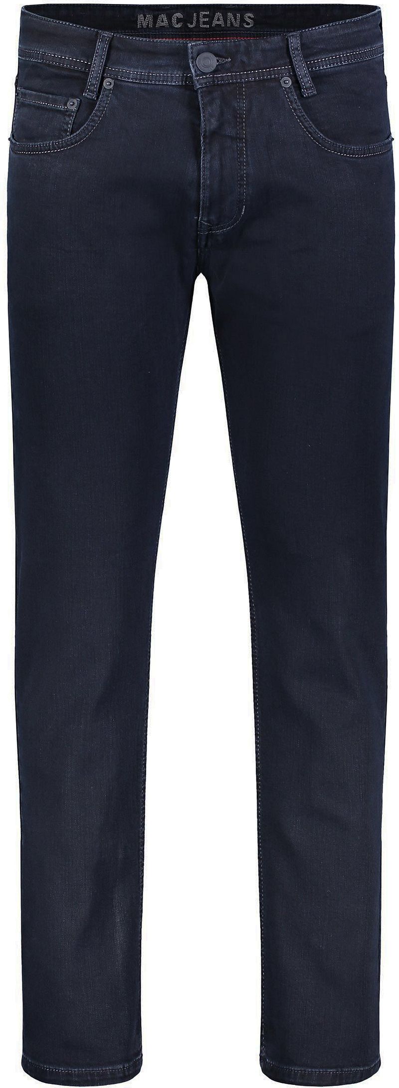 MAC Broek Arne Stretch Blue Black H799