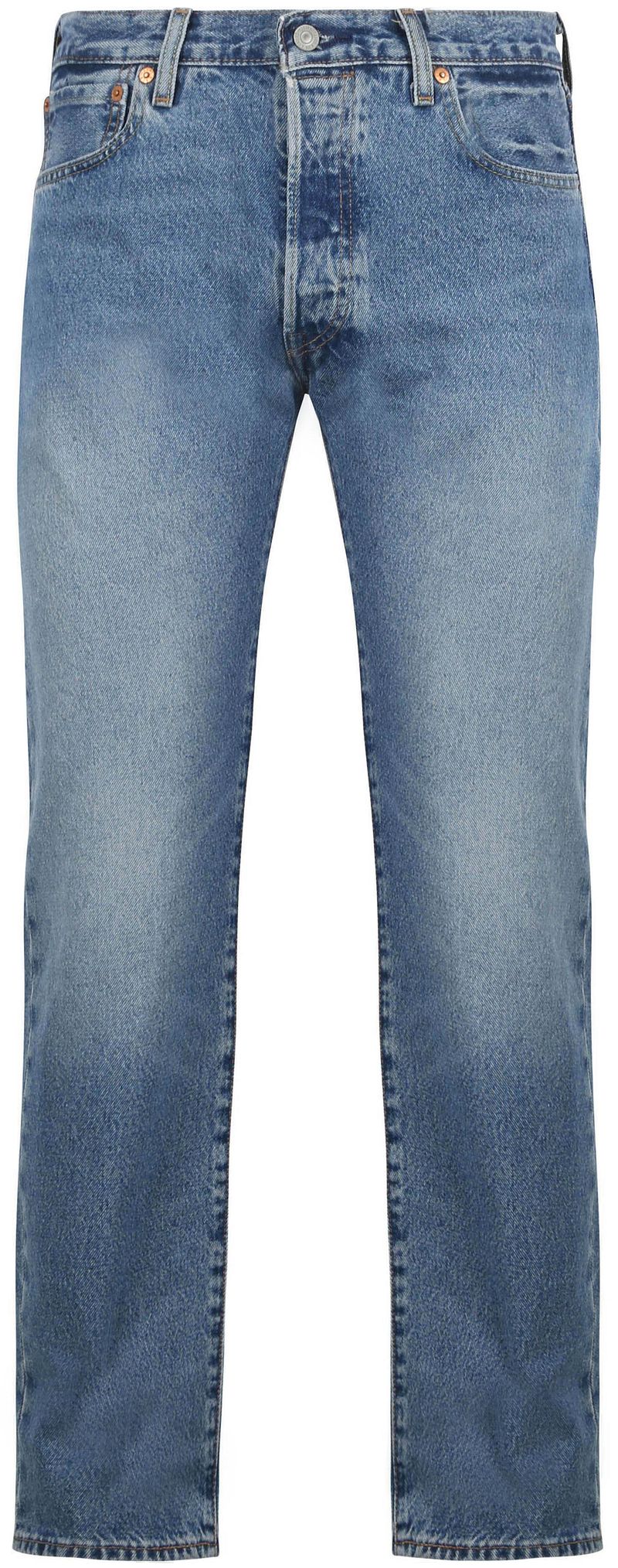 Levi's Levi’s 501 Broek Regular Fit Mid Blauw