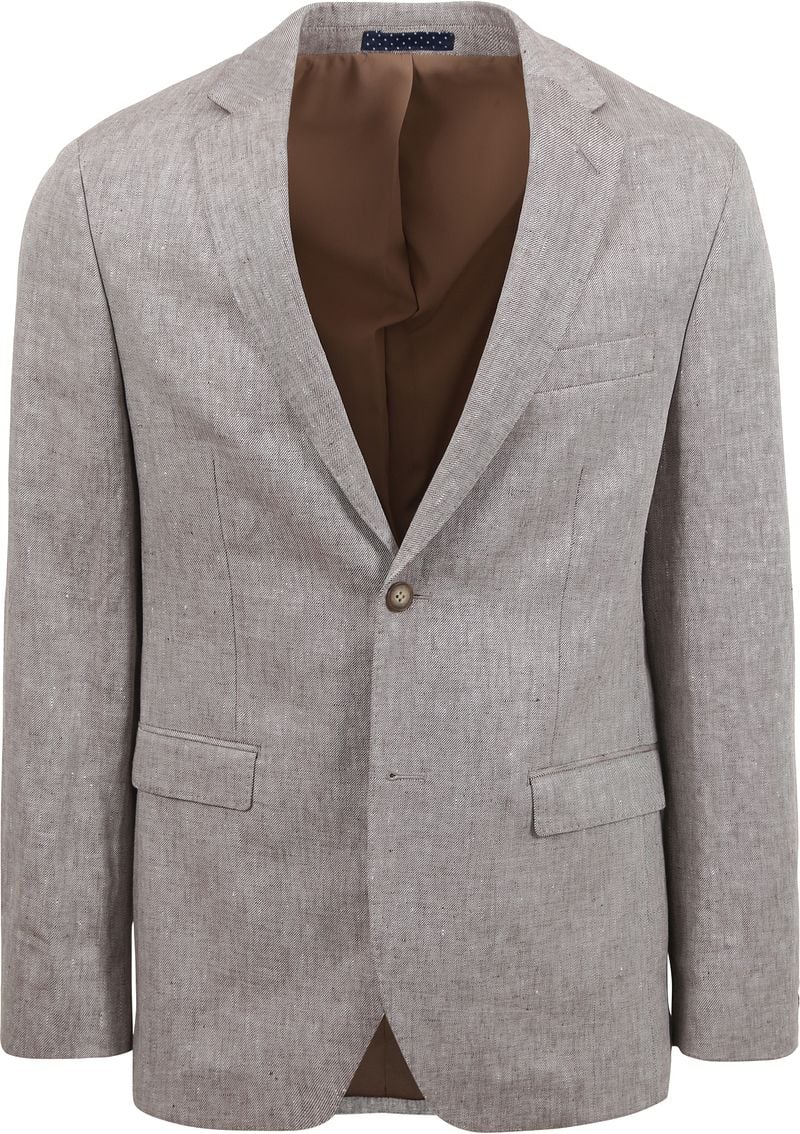 Suitable Blazer Linnen Beige