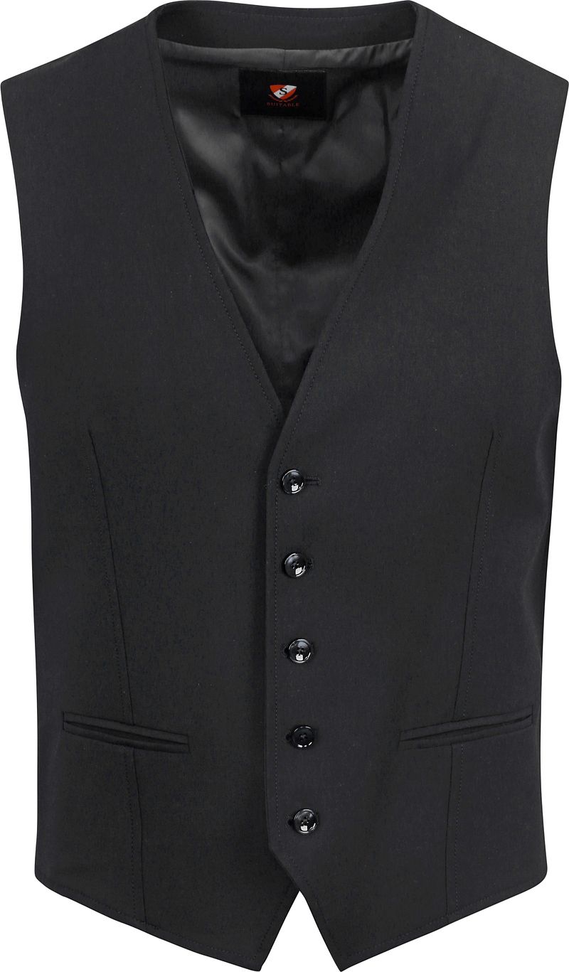 Suitable BASE Gilet Zwart