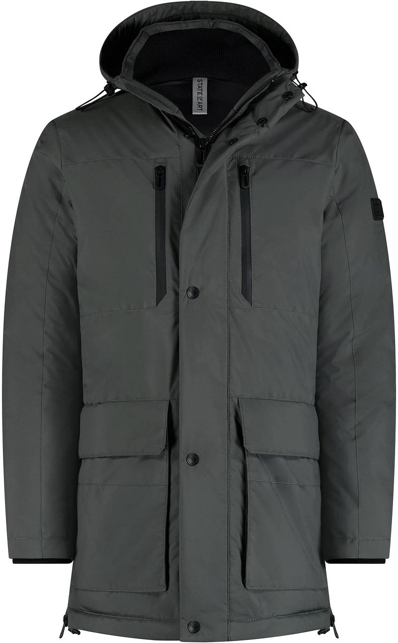 State of Art Winterjas Groen