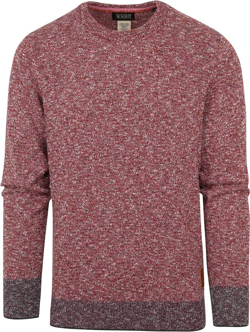 Scotch and Soda Pullover Rood Melange