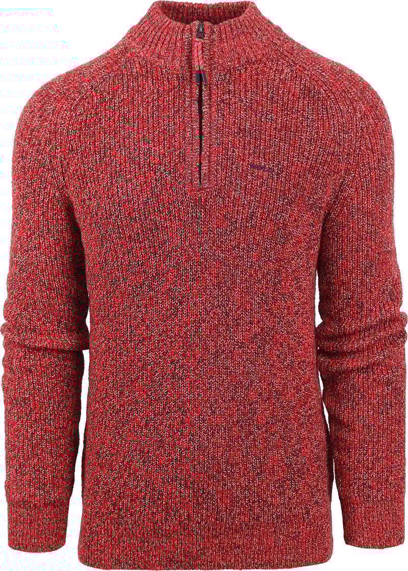 New zealand auckland NZA Half Zip Trui Ngamuwahine Rood
