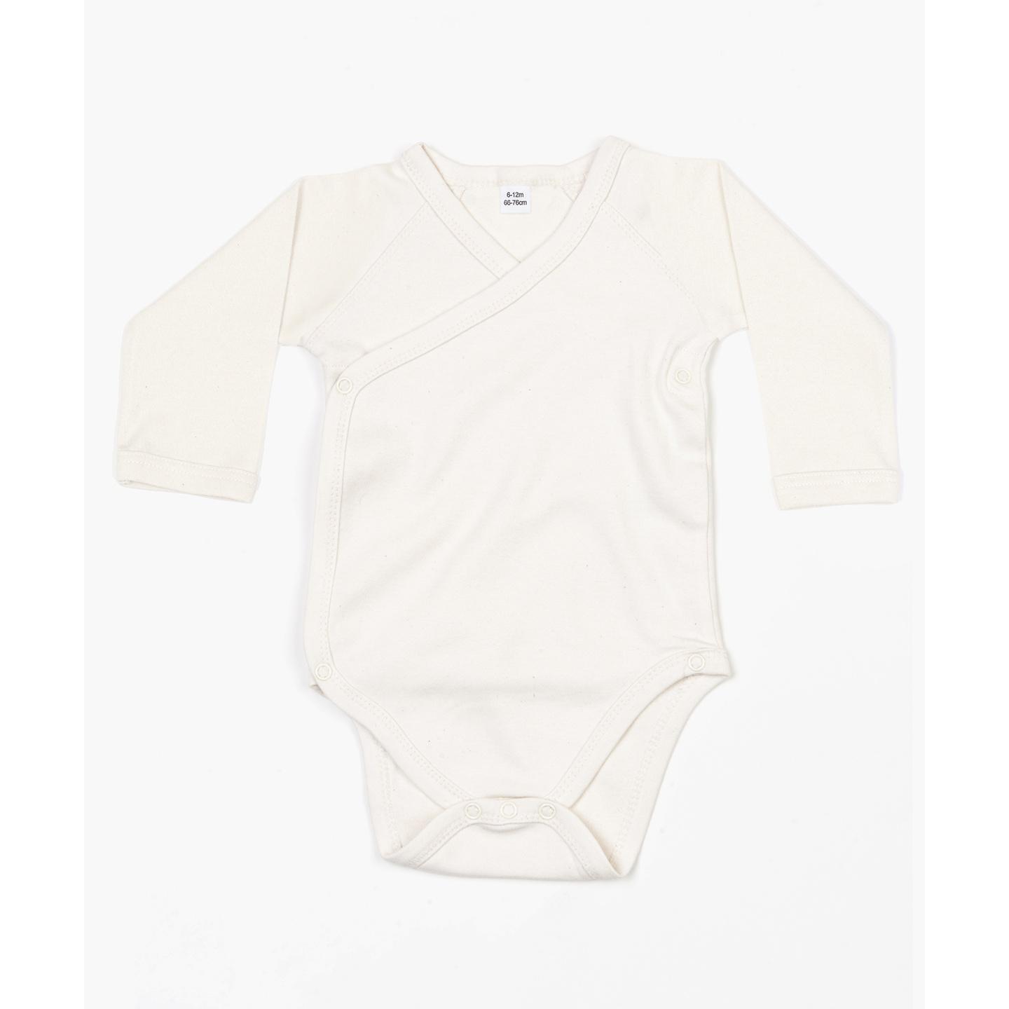 Babybugz baby-kimono bodysuit met lange mouwen