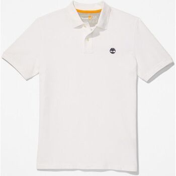 Timberland Polo Shirt Korte Mouw  TB0A6BX4 MILLERS RIVER-1001 WHITE
