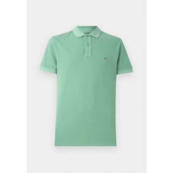 Tommy Hilfiger Polo Shirt Korte Mouw  MW0MW34757 GRMT DYE-L3J FPRT GREEN