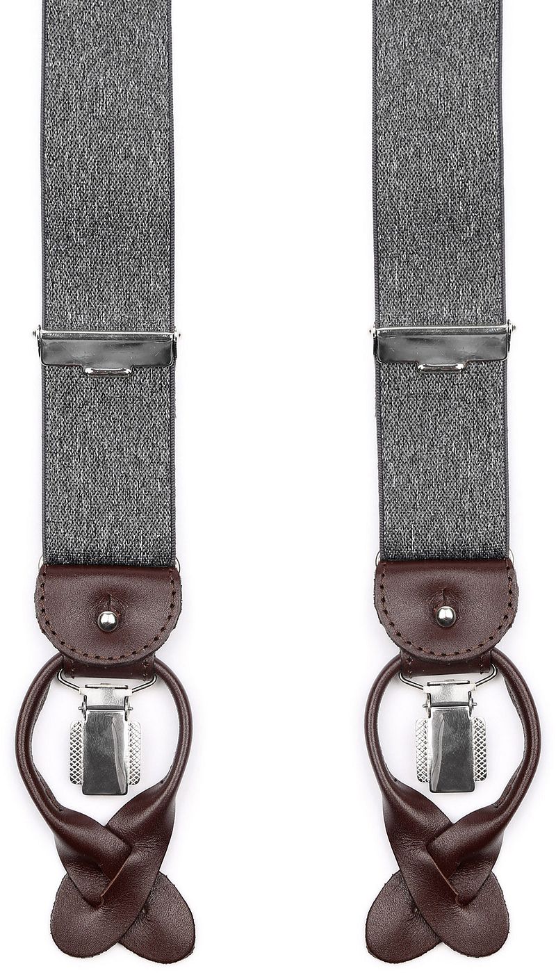 Profuomo Bretel Antraciet Melange -