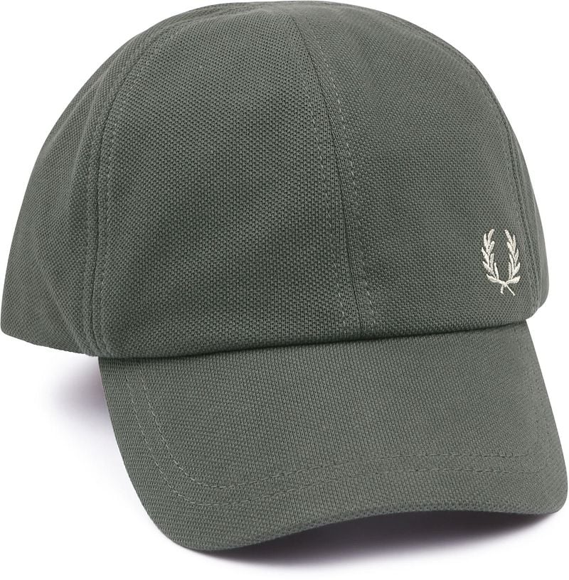 Fred Perry Pet Logo Donkergroen -