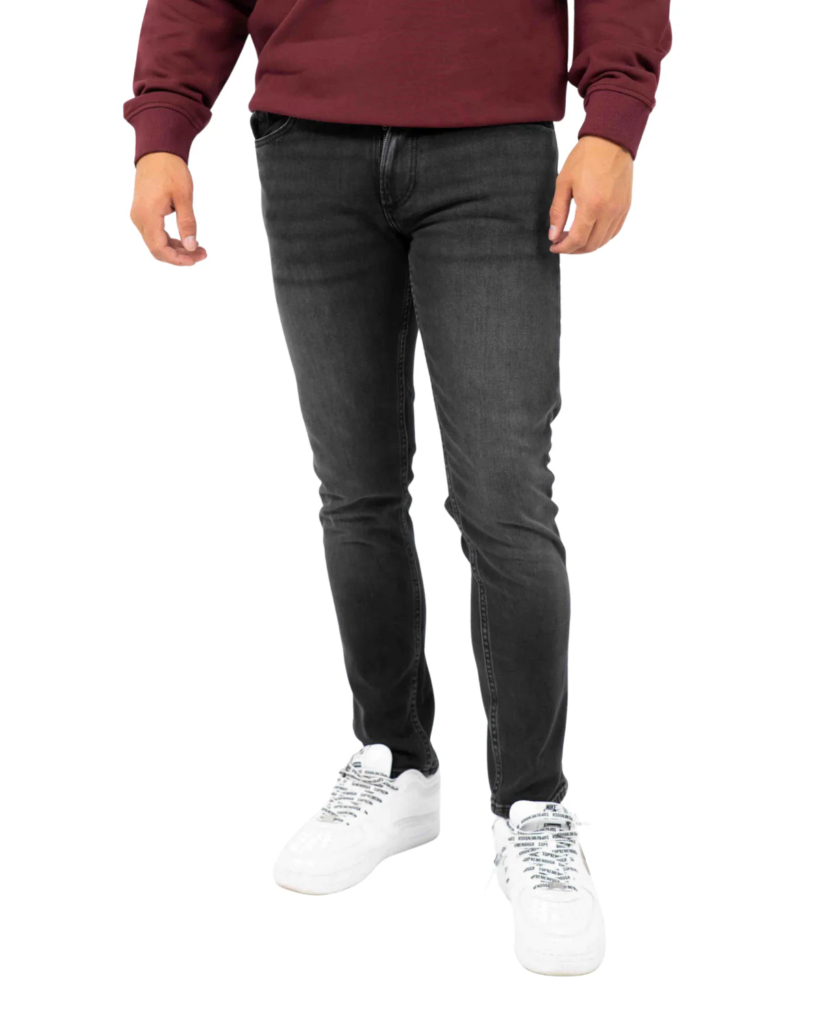 Versace Narrow dundee 5-pocket broek