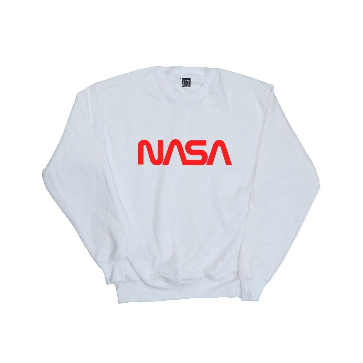 NASA heren modern logo sweatshirt L