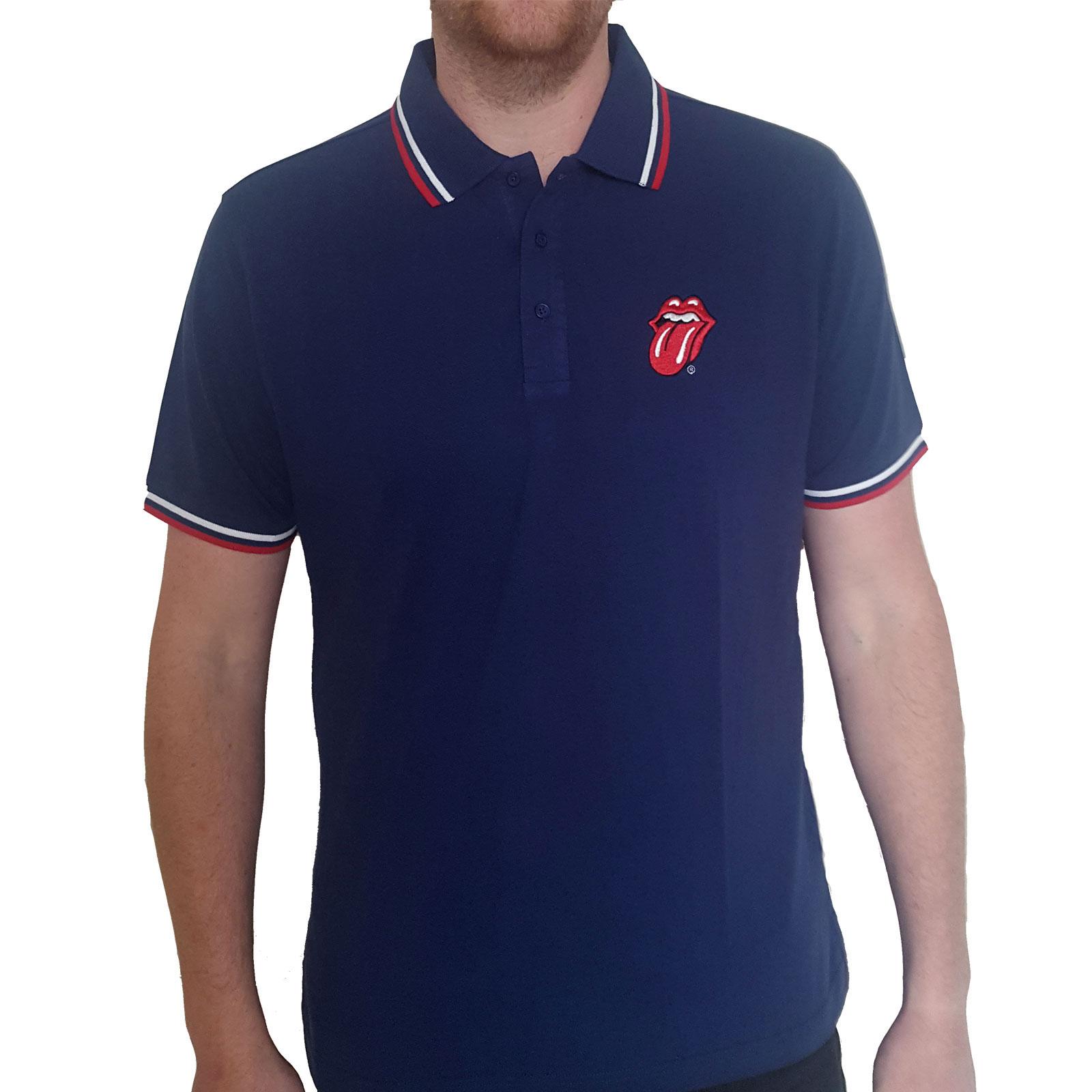 The Rolling Stones Het Rolling Stones klassieke tongpoloshirt voor volwassenen, uniseks L