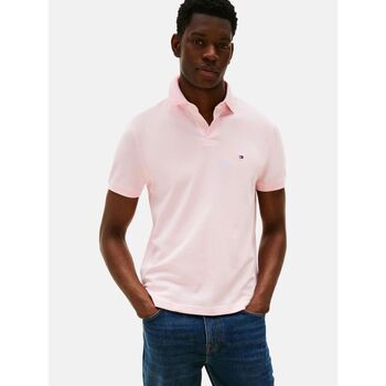 Tommy Hilfiger Polo Shirt Korte Mouw  MW0MW17770 RBT REG POLO-TPB PINK LILY
