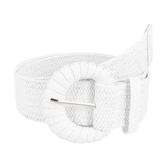 Starrism Stro taille riem retro bohemien brede handgemaakte pin gesp verstelbare kledingaccessoires zomer vrouwen broek jurk riem tailleband dagelijks gebruik