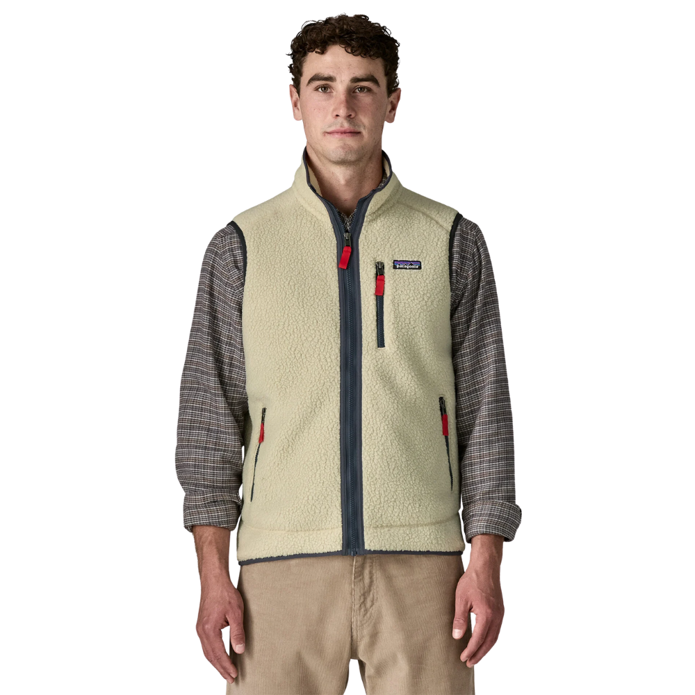 Patagonia Retro Pile Fleece Vest Pelican/Smolder Blue