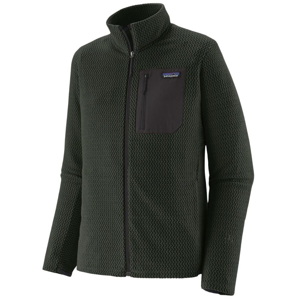 Patagonia R1 Air Zip-Neck Fleece Old Growth Green