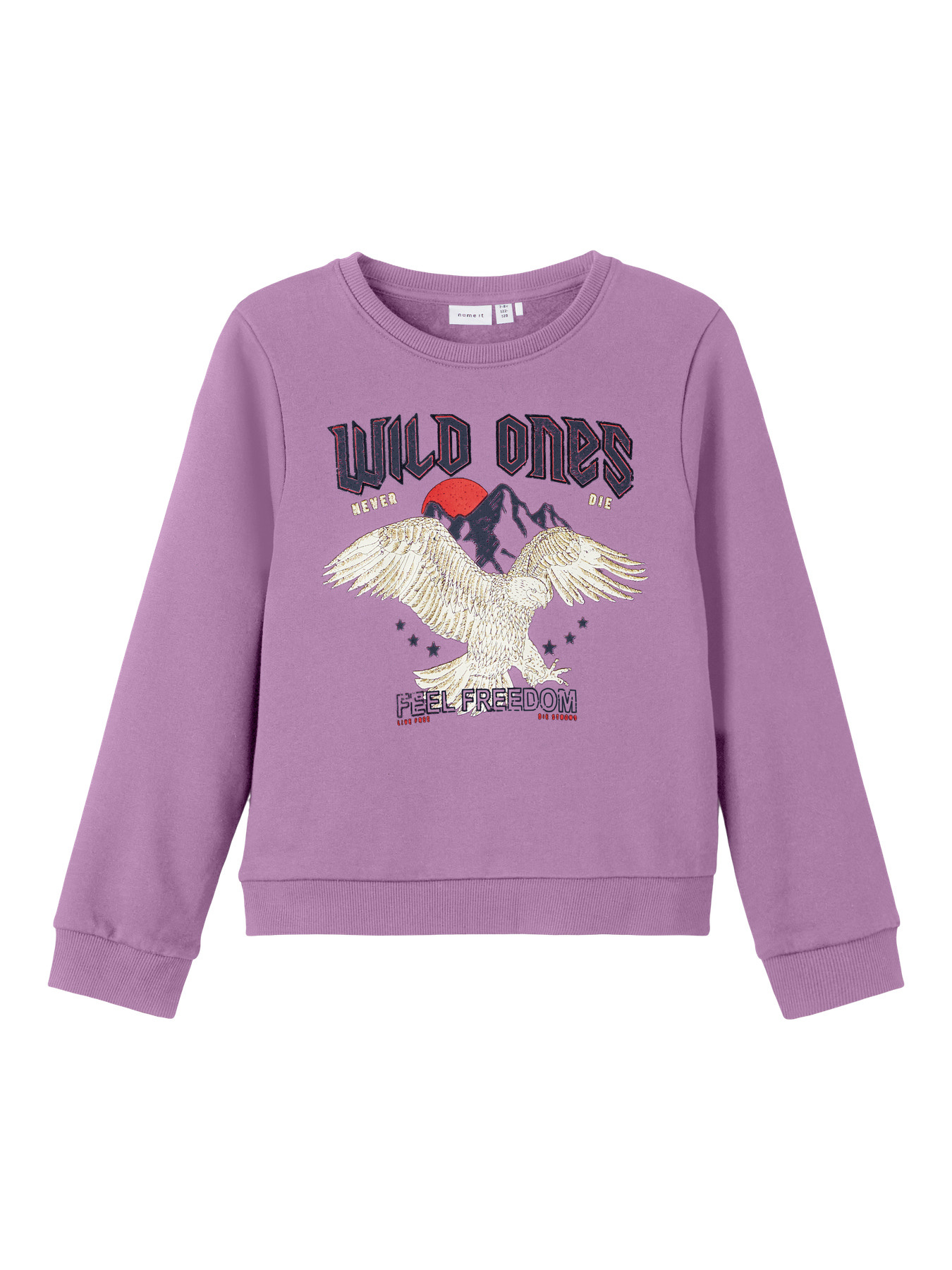 Name it winter sweater meisjes - paars - NkfPnawild